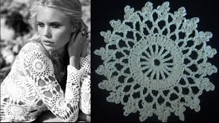 Большой мотив для платья "Эден"