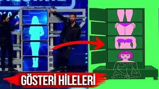 3 SİHİRBAZLIK GÖSTERİSİ VE SIRRI ( YETENEK SİZSİNİZ TÜRKİYE)
