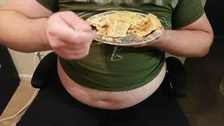 Growing Pig Eats Entire Pie