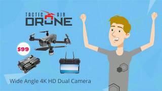 Tactic Air Drone 4K Honest Review Specifications Flight Test Unboxing Best Store To Buy