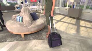 Travelon Wheeled Underseat Carry On Bag with Shawn Killinger