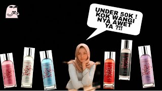 Review PARFUM yang wangi nya ENAK & TAHAN LAMA !!| EVANGELINE SAKURA SERIES
