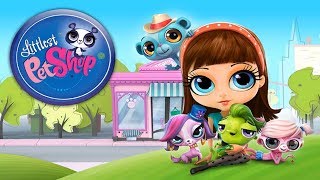 Littlest Pet Shop строим Город Питомцев заселяем Кремового Корги и Оранжевую Охотничью Собачку