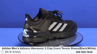 Adidas Men's Adizero Ubersonic 2 Clay Court Tennis Shoes