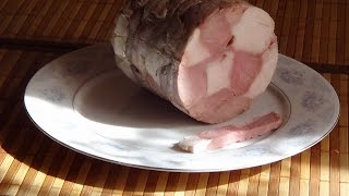Домашняя ветчина. Самый лучший рецепт.