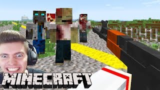 Minecraft: CRAFTING DEAD - ATIRANDO EM ZUMBI!!! #04
