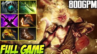 Dota 2 [Monkey King] 7.10 The Power Of True Carry By Ame |Divine Top 1 Rank in The World | Full Game