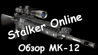 STALKER ONLINE Обзор на МК-12 SPR Снайперская винтовка