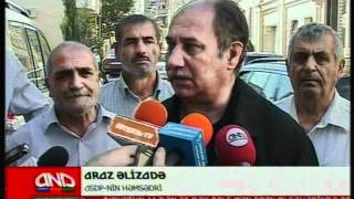Ayaz Mutəllibov oğlunun dəfnində