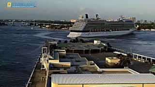 Port Everglades cruise ship departure parade