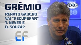 RENATO GAÚCHO CONSEGUIRÁ 'RESGATAR' FUTEBOL DE THIAGO NEVES E DIEGO SOUZA?
