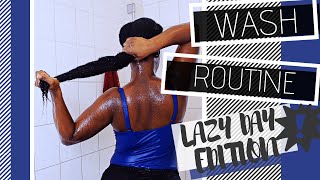 Natural Hair | My Wash Routine | Lazy Day Edition | Obaa Yaa Jones
