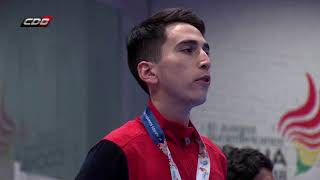Ignacio Morales logró medalla de oro en taekwondo