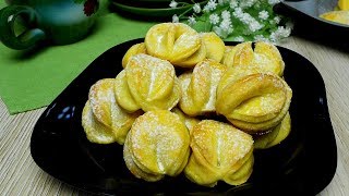 Творожное печенье "Поцелуйчики". Самое вкусное творожное печенье!