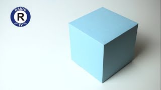 КАК СДЕЛАТЬ КУБ ИЗ БУМАГИ? ОСНОВНЫЕ ГЕОМЕТРИЧЕСКИЕ ФИГУРЫ. МОНТЕССОРИ МАТЕРИАЛЫ. | #RAIDOTV