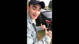 Паша Бумчик наконец-то попал в аварию но пока что не сдох [Insta Stories]
