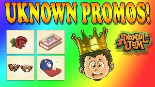 The 4 Unknown Promo Items In Animal Jam!