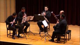La Cheminee Du Roi Rene (The Chimmey Of King Rene) by Darius Milhaud Woodwind quintet Suite
