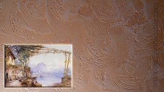 Декоративная ВЕНСКАЯ фреска мастер класс MARMORINO Венецианская штукатурка TRAVERTINO Урок 14
