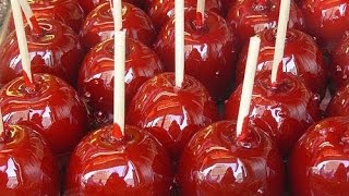 Яблоки для дня Святого Валентина (карамельные/сахарные/шоколадные)