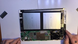 Teclast Tpad p98 Air 4G - разборка, не заряжается / disassembly, not charging