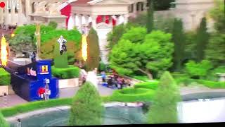 Travis Pastrana live 3 Vegas Jumps!