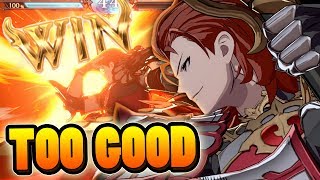 THIS GAME LOOKS AMAZING!! | Granblue Fantasy Versus Ranked Matches