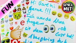EMOJI BRIEF - Kaan verfolgt einen geheimen Plan - Wo sind die Anti-Stressbälle!?