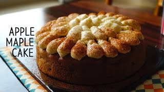 애플 메이플 케이크 만들기 Make a apple maple cake[디저트/dessert][퍼플팟/purple pot]