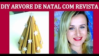 Como FAZER ARVORE DE NATAL - enfeites de natal