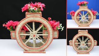 Beautiful home decoration idea with waste items | Home decorating ideas handmade