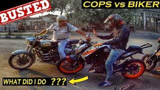 KTM Rider vs Kolkata Police || Stunt Riding is not a Crime