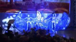 шоу bellydance.Бишкек 2014.дуэт(восточные танцы) танец живота (Best belly dance)