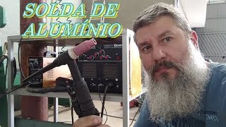 SOLDA DE ALUMÍNIO EM QUADRO DE BICICLETA