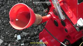 Заливка масла в КПП. Культиватор Shtenli 900