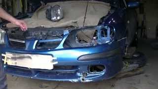 Рихтовка Ниссан Альмеры . Кузовной ремонт. BODY REPAIR