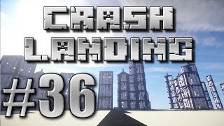 Minecraft HQM FTB Crash Landing #36 - Промежуточный момент (Grinder, Reactant Dynamo)