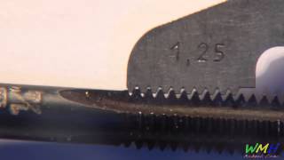 Метчик 1/4" или 20 витков на 1 дюйм