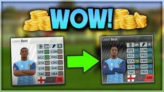 Upgrading A 70 Rated Player To 100 Rated In One Video!!! : Dream League Soccer 2017 Spending Spree!!