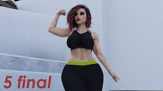 Tall women - abs of steel (part 5, gts comics)