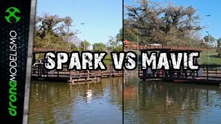 Comparativo DJI SPARK vs DJI MAVIC - Qualidade de FILMAGEM