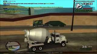SAMP Truckmania Cement Truck Missions