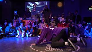 昭旭 vs 阿C Junior Side QuarterFinal  | 19.01/26 Ultra Spirit Vol.4 Hiphop 1on1 battle