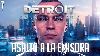 Detroit Become Human | Asalto a la emisora - Episodio 7