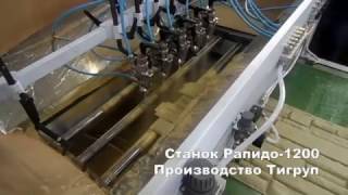 Окрасочный станок Рапидо-1200. Производство Тигруп.