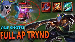 FULL AP TRYNDAMERE MID - League of Legends Commentary
