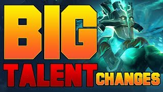 Dota 2 Big New Talent Changes - Patch 7.07