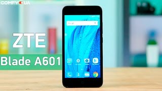 ZTE Blade A601 - dual-sim смартфон с емкой батареей - Видео демонстрация