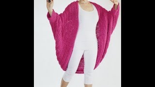 Кардиган Кокон Спицами - 2019 / Cardigan Cocoon Knitting Needles