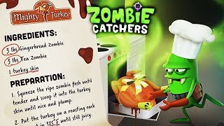 Zombie Catchers ОХОТА на ЗОМБИ ВКУСНЯШКИ - НОВЫЙ ПРОДУКТ Мульт игра для детей ЛОВЦЫ ЗОМБИ